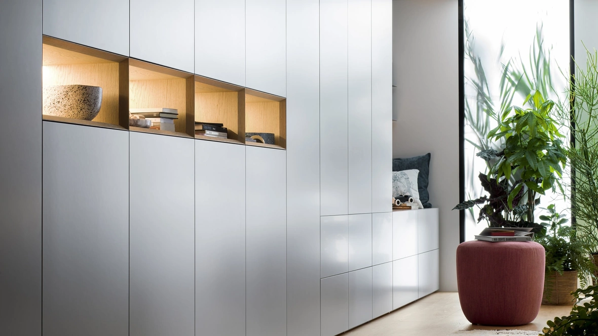 Armadio Alfa con Nicchia di Novamobili