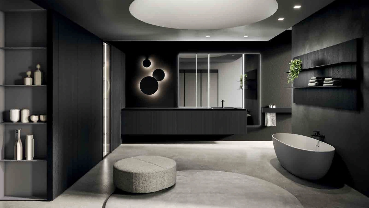 Mobile da Bagno sospeso 360Gradi_Concept_07 di Altamarea