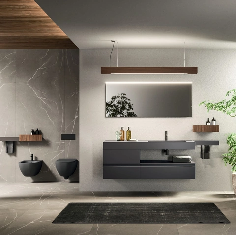 Mobile da Bagno sospeso Lympha 05 di Arrital