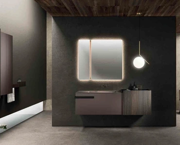 Mobile da Bagno sospeso Lympha_Concept_01 di Altamarea