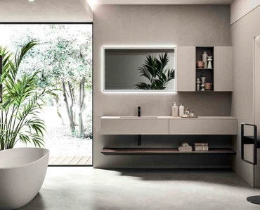 Mobile da Bagno sospeso Lympha_Concept_04 di Altamarea
