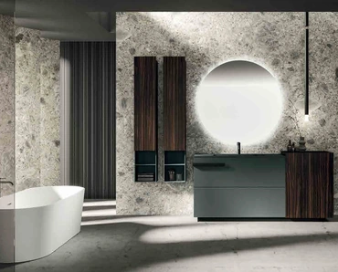 Mobile da Bagno a terra Lympha_Concept_07 di Altamarea