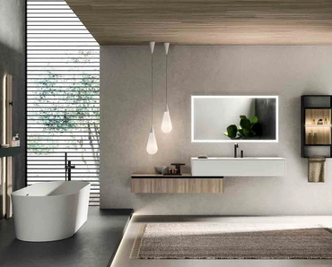 Mobile da Bagno sospeso Modo_Project_Concept_07 di Altamarea