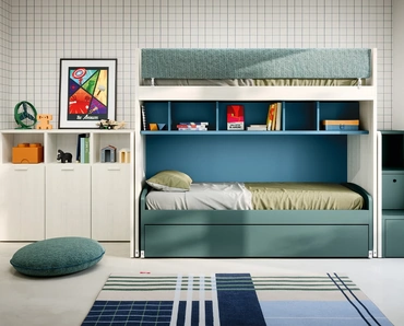 Cameretta con letti a castello Slot di Nidi