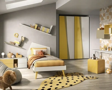 Cameretta componibile K101 di Moretti Compact Camerette