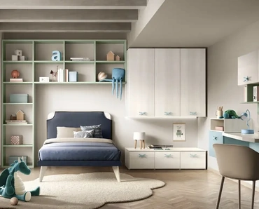 Cameretta a ponte K102 di Moretti Compact Camerette