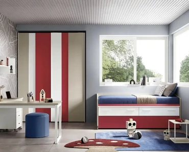 Cameretta K110 di Moretti Compact Camerette