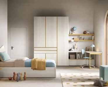 Cameretta componibile K113 di Moretti Compact Camerette