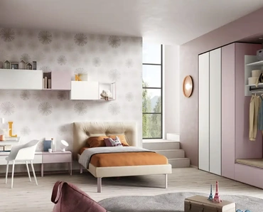 Cameretta componibile K121 di Moretti Compact Camerette