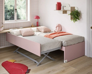 Cameretta Salvaspazio con Letti Estraibili di Nidi