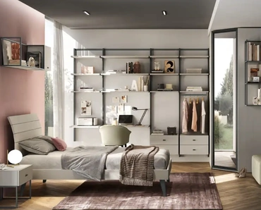 Cameretta componibile Y105 di Moretti Compact Camerette