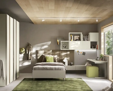 Cameretta per ragazzi Y110 di Moretti Compact Camerette