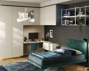 Cameretta a ponte Y111 di Moretti Compact Camerette