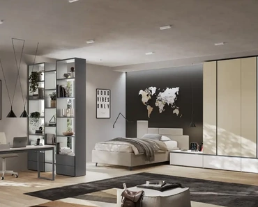 Cameretta per ragazzi Y113 di Moretti Compact Camerette