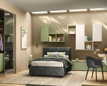 Cameretta per ragazzi Y114 di Moretti Compact Camerette