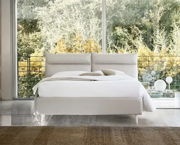 Letto con contenitore Cefalù di Noctis
