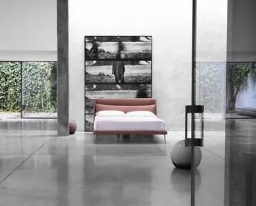 Letto imbottito Eddie di Noctis