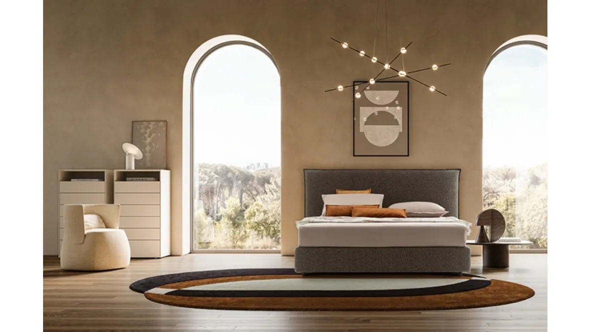 Letto con box contenitore Ventura di Ennerev