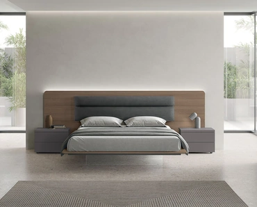 Letto Leonardo con testiera di Tomasella