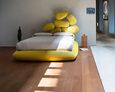 Letto di design Stones di Noctis