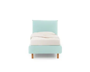 Letto singolo con contenitore London di Noctis