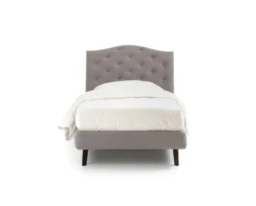 Letto singolo Lyle Capitonné di Noctis