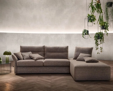 Divano Letto con penisola Rock di Samoa