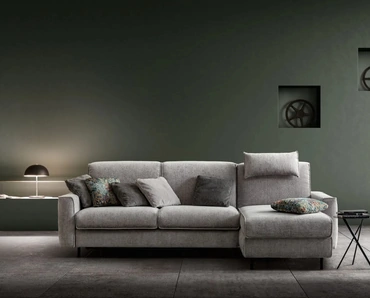 Divano Letto con penisola Titan di Samoa