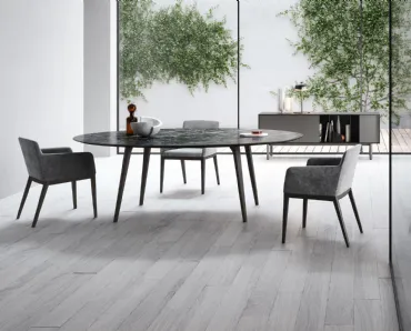 Tavolo Rea Light Stone di Novamobili