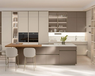 Cucina Moderna con isola Iconica 02 di Veneta Cucine