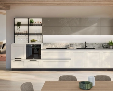 Cucina Moderna lineare Tablet 02 di Veneta Cucine