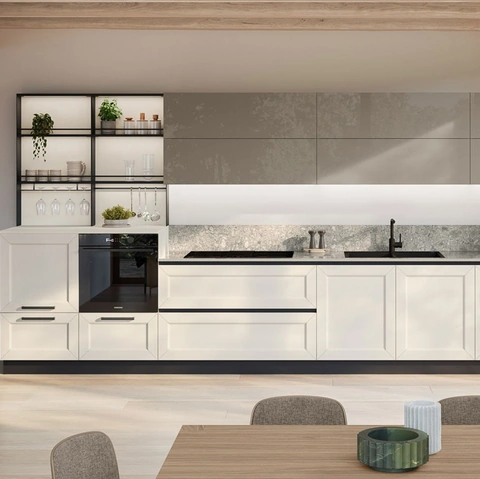 Cucina Moderna lineare Tablet 02 di Veneta Cucine